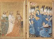 unknow artist The Wilton diptych Spain oil painting artist